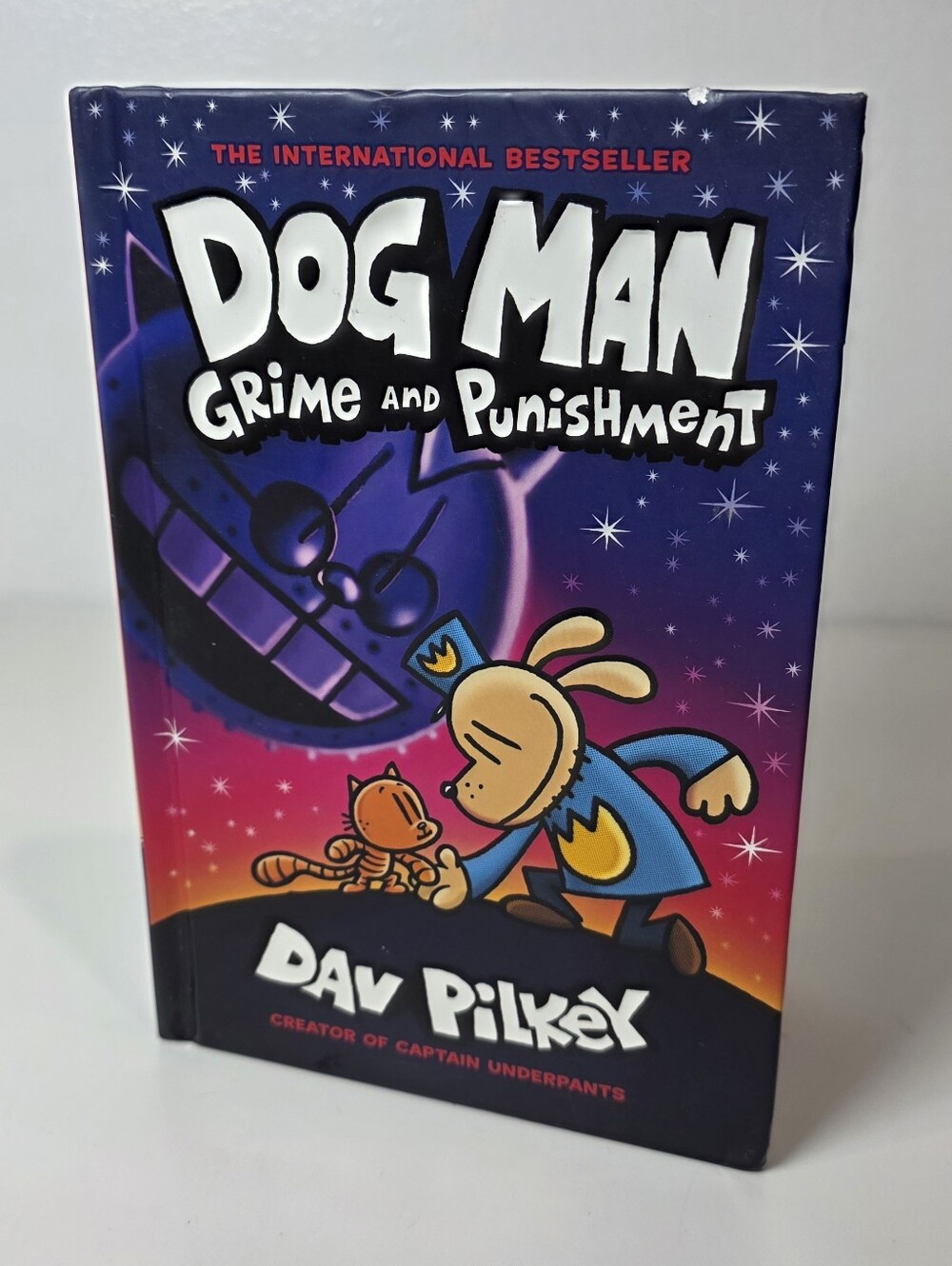 Dog Man: Grime and Punishment by Dav Pilkey - Colorful Hardcover